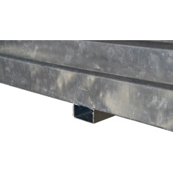 Rectangular grazing trough 2000 L