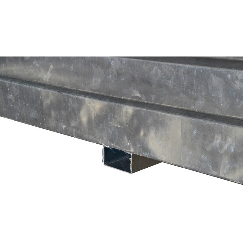Rectangular grazing trough 2000 L
