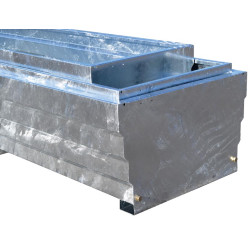 Rectangular grazing trough 3100 L