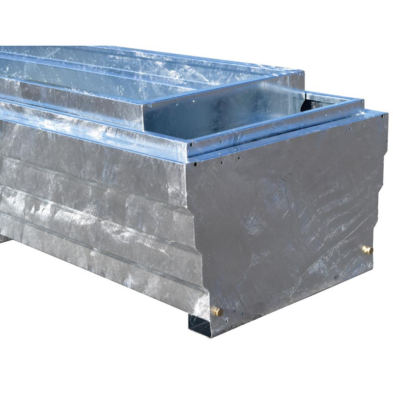Rectangular grazing trough 3100 L