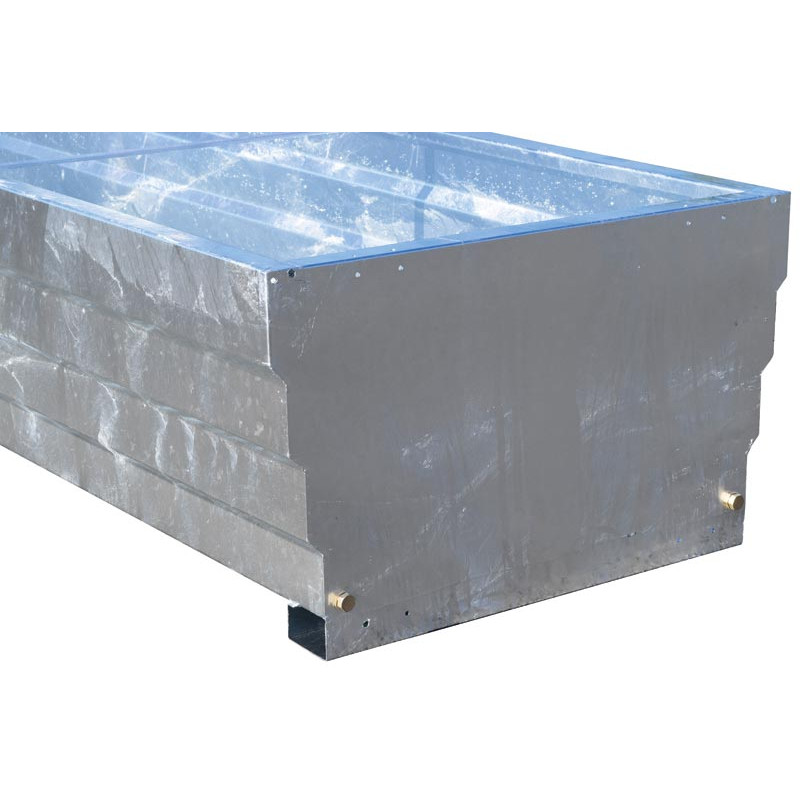 Rectangular grazing trough 3700 L