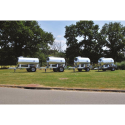 Water bowsers on trailers 890 L Water bowsers on trailers 890 L