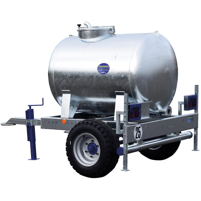 Water bowsers on trailers 1500 L