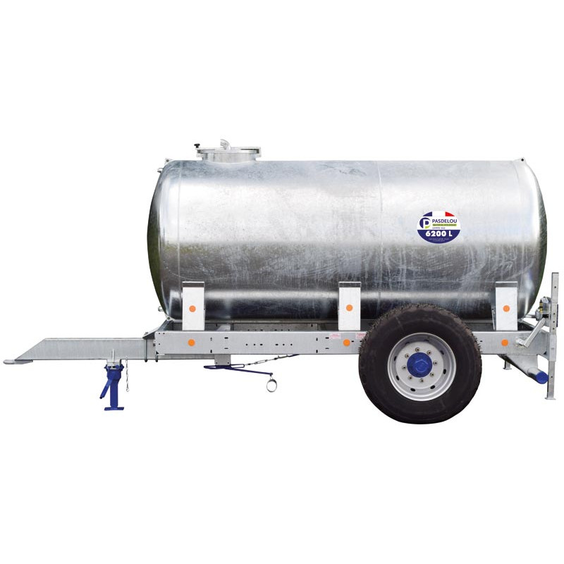 Water bowsers on trailers 6200 L Water bowsers on trailers 6200 L