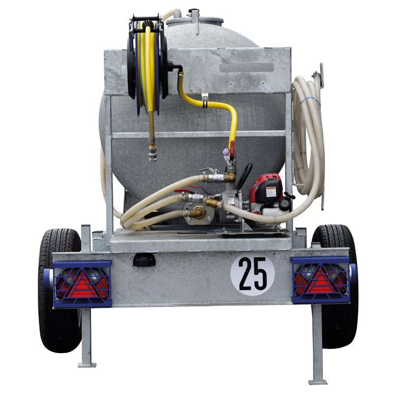 Water bowsers on trailers for green spaces 1100 L Water bowsers on trailers for green spaces 1100 L