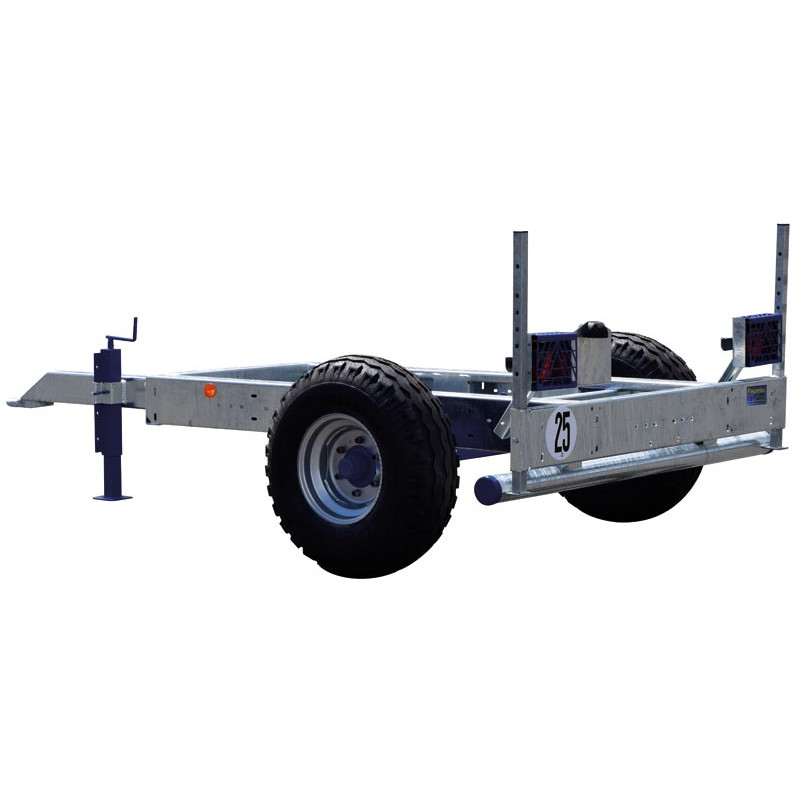Trailer for water bowsers 2000 and 3200 L