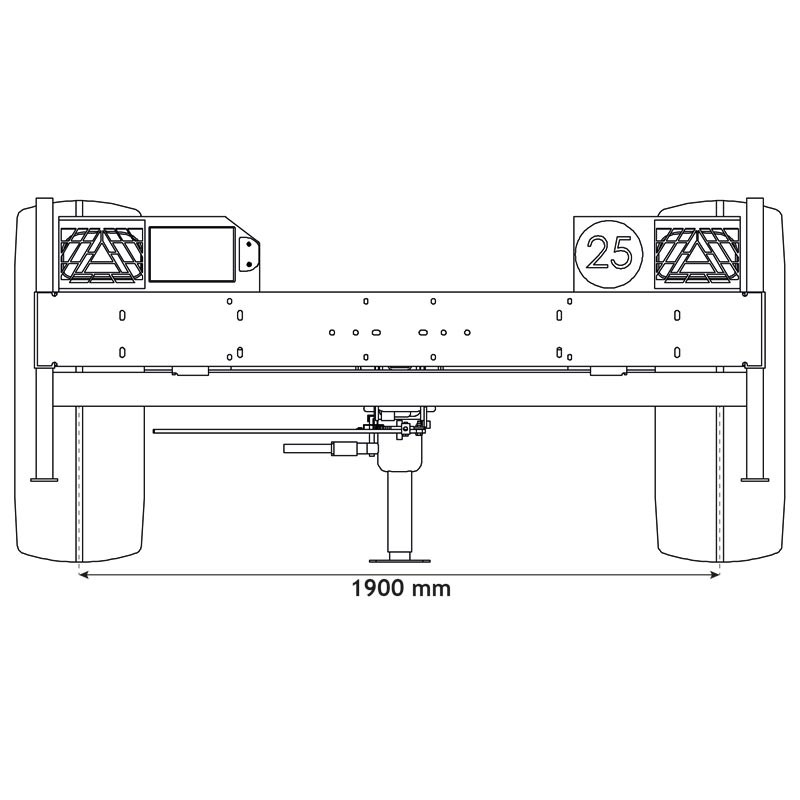 Trailer for water bowsers 5200 L Trailer for water bowsers 5200 L