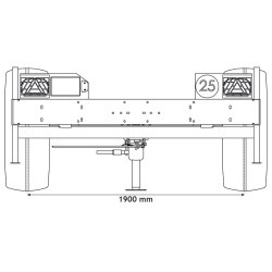 Trailer for water bowsers 6200 L