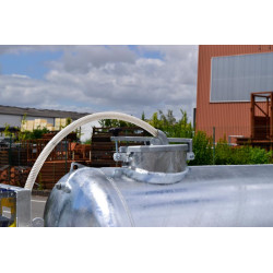 Water tank trailer 1000 litres green spaces - Road 90km/h - PTC 1.5 T