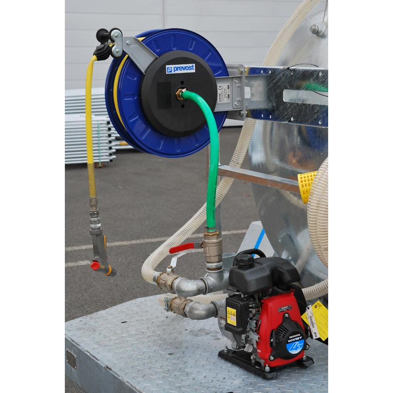 Water tank trailer 2000 litres green spaces - Road 90km/h - PTC 3.5 T