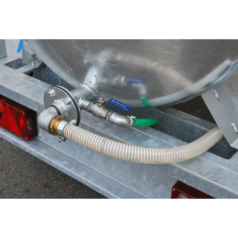 Water tank trailer 2000 litres green spaces - Road 90km/h - PTC 3.5 T