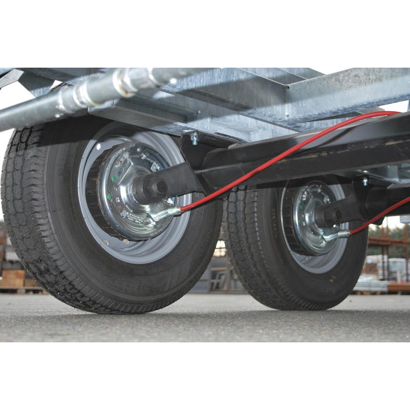 Water tank trailer 2000 litres green spaces - Road 90km/h - PTC 3.5 T