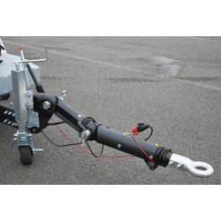 Water tank trailer 2000 litres green spaces - Road 90km/h - PTC 3.5 T