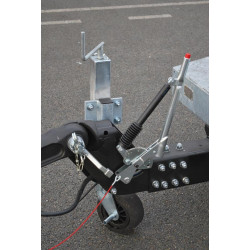 Water tank trailer 2000 litres green spaces - Road 90km/h - PTC 3.5 T