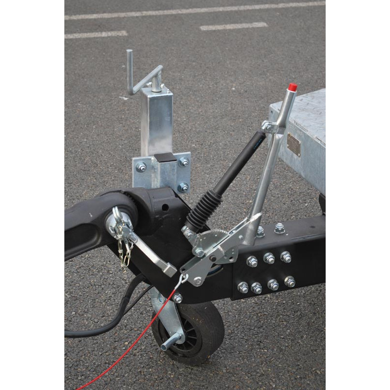 Water tank trailer 2000 litres green spaces - Road 90km/h - PTC 3.5 T