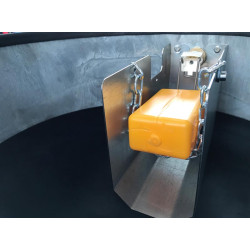 Float valve for automatic bowser filling Float valve for automatic bowser filling