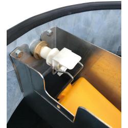 Float valve for automatic bowser filling Float valve for automatic bowser filling