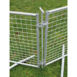Wire-mesh poultry fencing