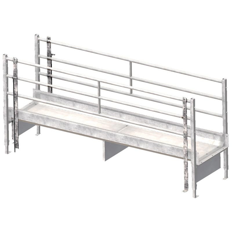 Hurdle reception plate Hurdle reception plate