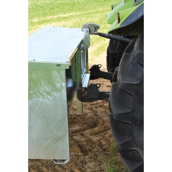 265 L selective feeder with single corral for lambs