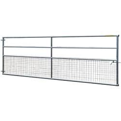 3 m Sheep Fixed semi-meshed field gate