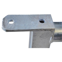 Sheep pasture fence extendable 7 bars with 1 latch 3/4 m