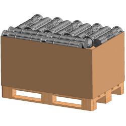 Round PE sleeve for round Ø 102 mm post