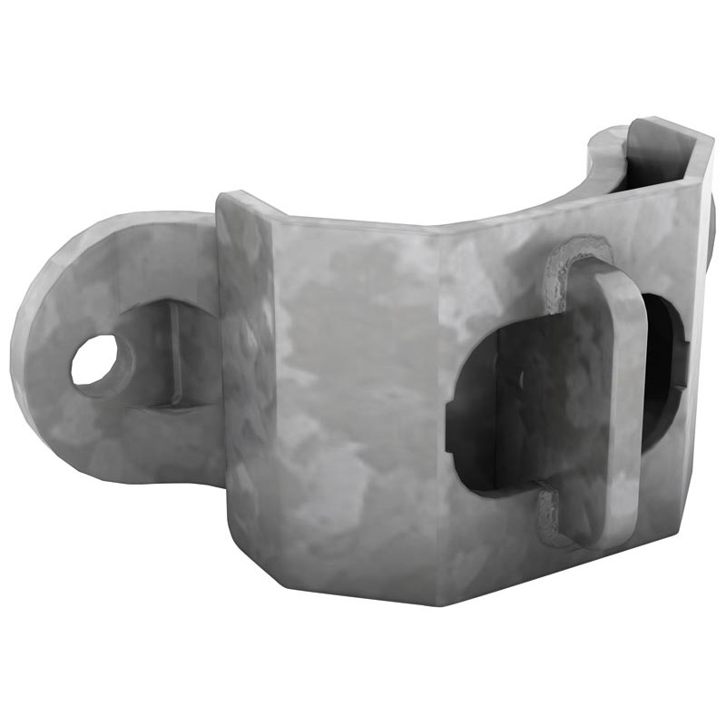 "EASYLOCK" 1/2 bracket for Ø 102 mm post