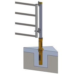 "ISOPROTEC" PE cover for Ø 102 mm posts 