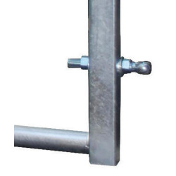 6-bar Ø60.3 mm rear panel - 1/2 m 6-bar Ø60.3 mm rear panel - 1/2 m
