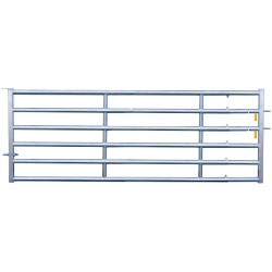 6-bar Ø48.3 mm front end panel with 2 EASYLOCK automatic latches