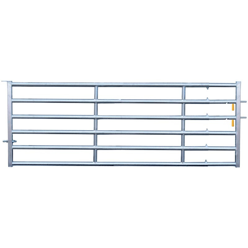 6-bar Ø48.3 mm front end panel with 2 EASYLOCK automatic latches