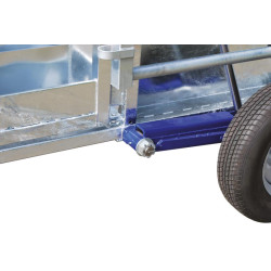 Hydraulic mobile cattle handling race