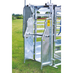 LFM crush - Handling - Adjustable sides - Sheeted side panels with opening top part LFM crush - Handling - Adjustable sides - Sheeted side panels with opening top part