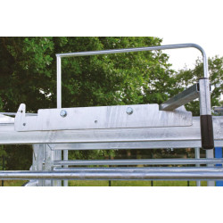 LFM crush - Handling - Adjustable sides - Sheeted side panels with opening top part LFM crush - Handling - Adjustable sides - Sheeted side panels with opening top part