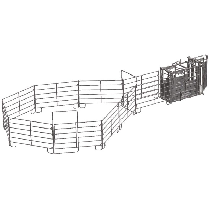 LFM crush - 4 gates - Fixed width sides - Side panels