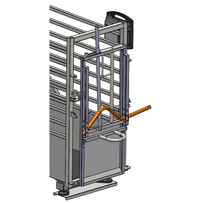 Headlock gate option for calf mobile weighing crush Headlock gate option for calf mobile weighing crush
