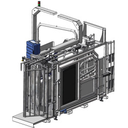 LVAPI crush - 3 gates - Adjustable sides - Opening side panels with gates