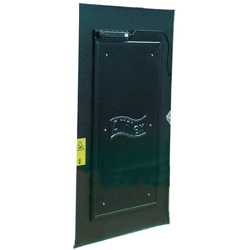 LVAPI crush - 3 gates - Adjustable sides - Opening side panels with gates