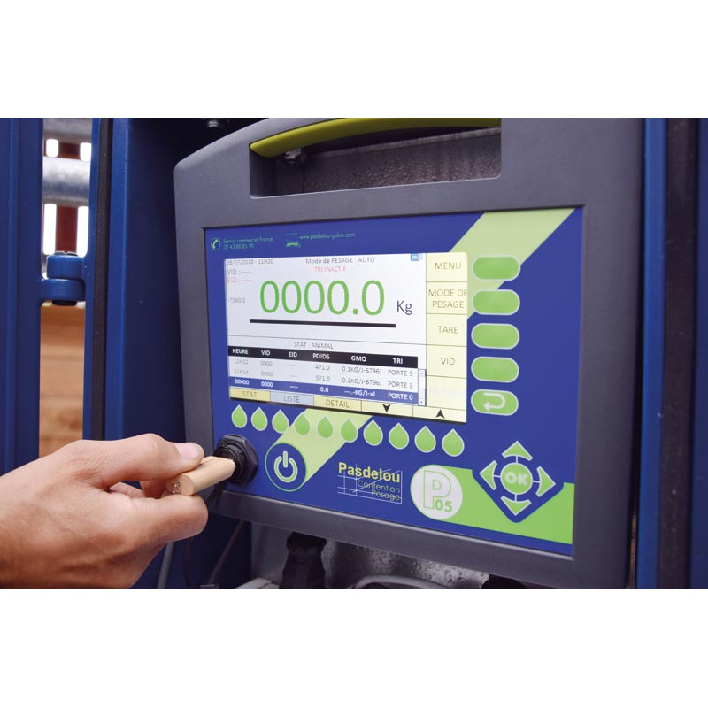LVAPI crush - 3 gates - Adjustable sides - Opening side panels with gates