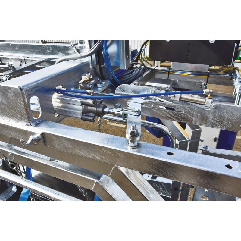 LVAPI crush - 3 gates - Adjustable sides - Opening side panels with gates