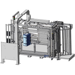 LVAPI crush - 3 gates - Adjustable sides - Opening side panels with gates