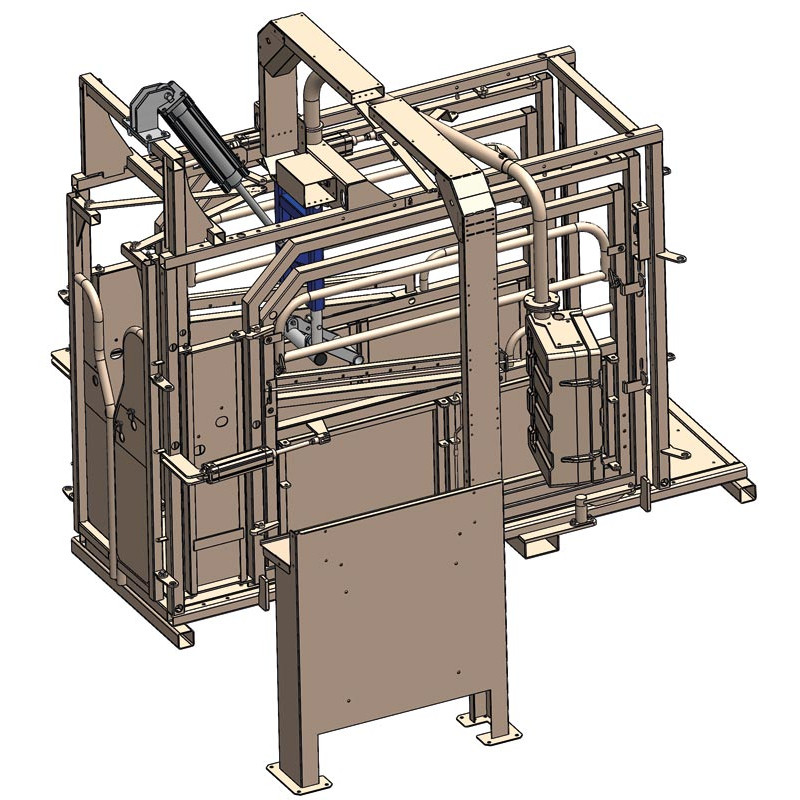 Pneumatic push/anti-backing system Pneumatic push/anti-backing system