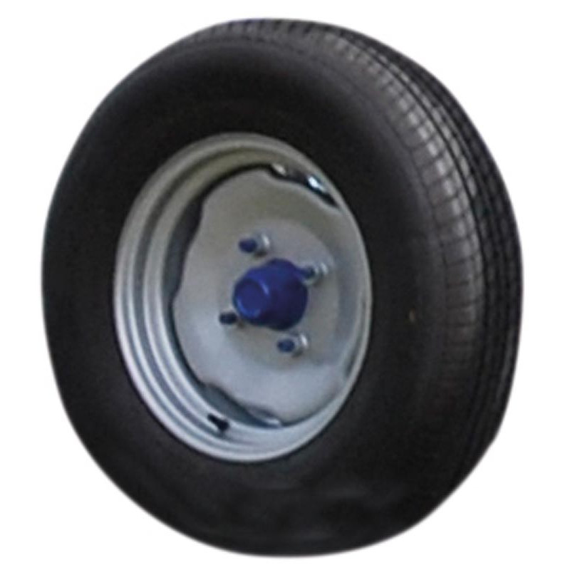 Spare wheel for mobile cattle handling race Spare wheel for mobile cattle handling race