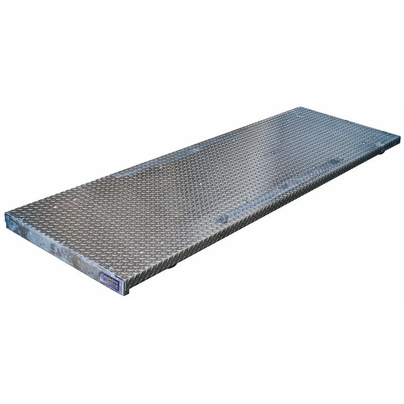 Weighing platform - Chequer plate - Width 0.80 m Weighing platform - Chequer plate - Width 0.80 m