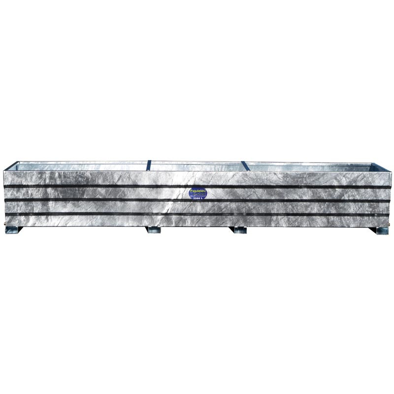 Rectangular grazing trough 2500 L Rectangular grazing trough 2500 L