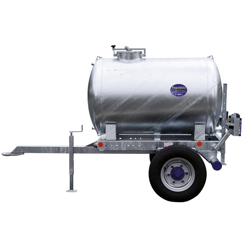 Water bowsers on trailers 1100 L Water bowsers on trailers 1100 L