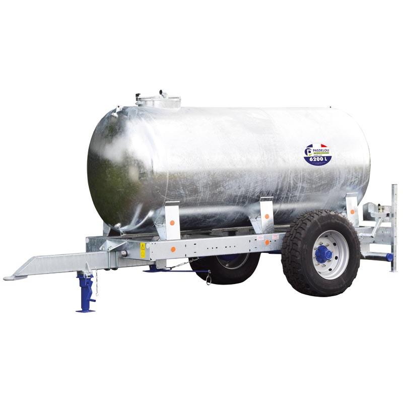 Water bowsers on trailers 6200 L Water bowsers on trailers 6200 L