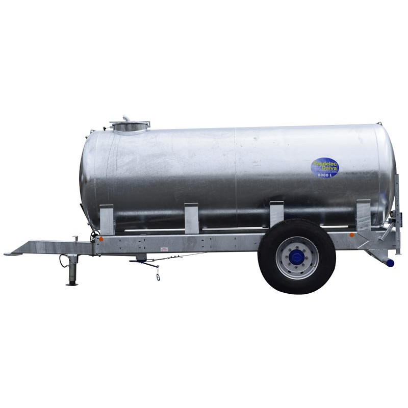 Water bowsers on trailers 8000 L Water bowsers on trailers 8000 L