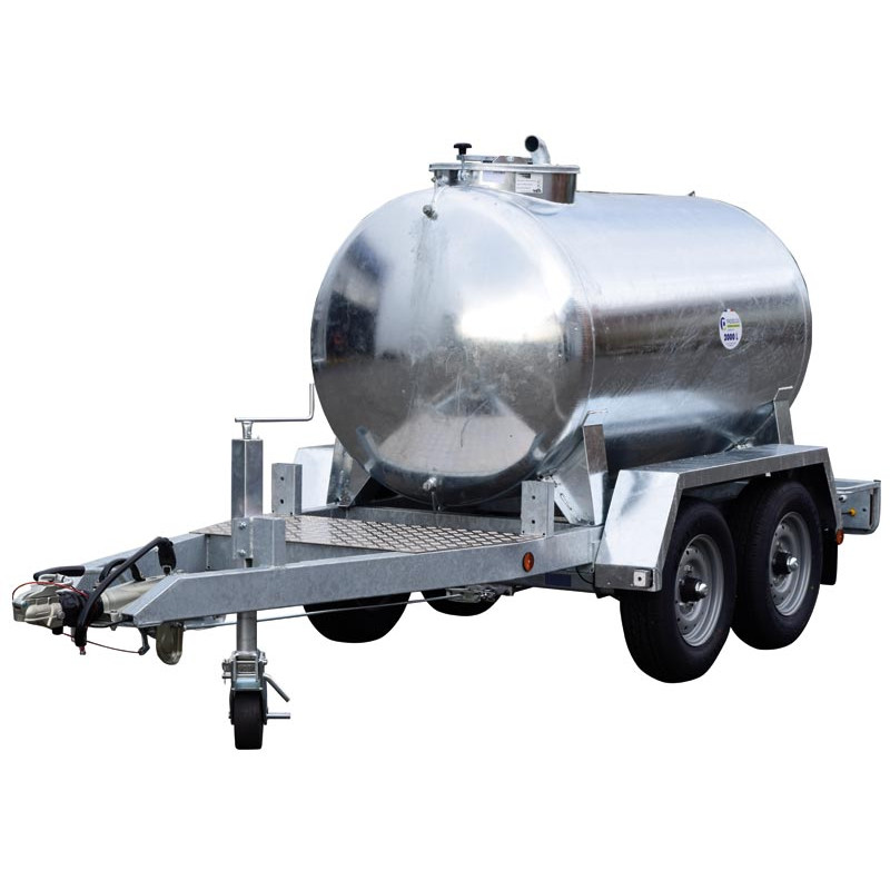 Water tank trailer 2000 litres - Road 90km/h - PTC 3 T Water tank trailer 2000 litres - Road 90km/h - PTC 3 T